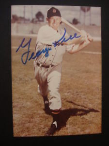 George Kell 3 1 2 X 5 Autographed Photo Picture