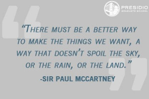 ... or the rain, or the land.