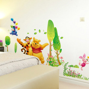 Winnie the Pooh and Tigger wall art quotes and saying home decor decal ...