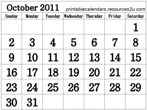 Calendars / Blank Calendars Planners: for 2011 Calendars