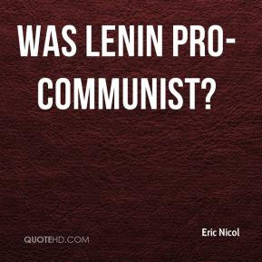 Pro-Communist Quotes