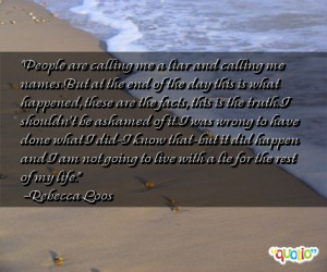 People are calling me a liar and