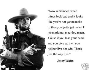 Clint Eastwood Josey Wales