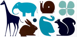 Shape animals wallpaper