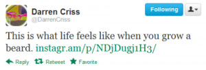Darren Criss dumbass