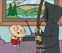 american dad, death, funny, laught, quotes, show, stewie, tv