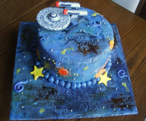 Notorious cupcakes! // EPIC star trek birthday cake