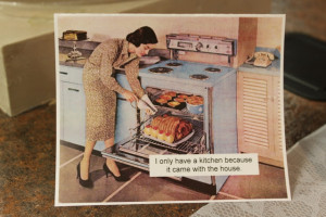 Retro Housewife Themed Bridal Shower