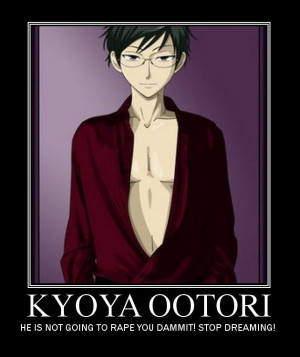 LOL Kyoya Ootori from Ouran High School Host Club