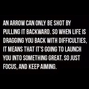 Stay focused and keep your aim....