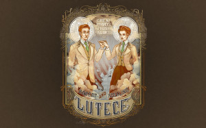 Download Robert and Rosalind Lutece - BioShock Infinite wallpaper