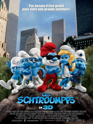 les-schtroumpfs-affiche