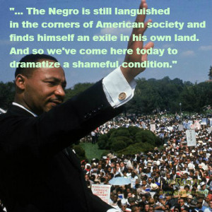 Martin Luther King Jr. on Black People in America