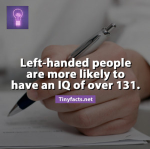 left handed facts