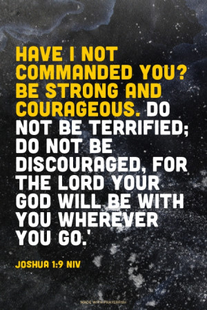 Do Not Be Discouraged