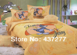 COTTON FABRIC WOVEN HOME TEXTILE BED LINEN COMFORTER SETS 4-5PIENCS ...