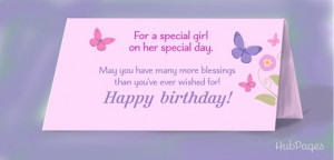 Birthday Wishes for a Baby Girl
