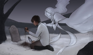 Heathcliff and Catherine's Ghost