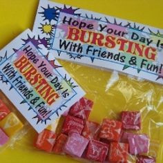 fun treat to sneak in you're kids lunch More