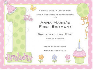 ... 1st birthday invitation wording 600 x 420 70 kb jpeg 1st birthday