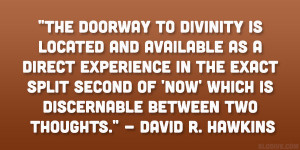 David R. Hawkins Quote