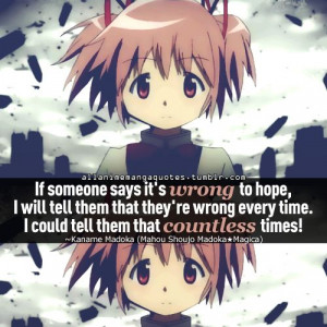 Madoka Magica- Madoka Kaname.... I cried at the end of this...