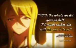 Anime quotes deadman wonderland