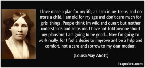 Life Plans Quotes I have made a plan for my life