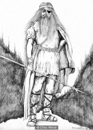 Norse Odin Viking God
