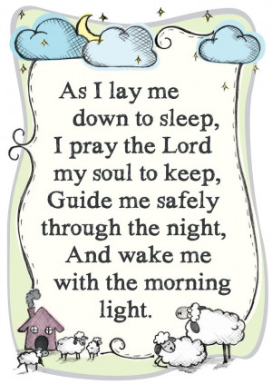 prayer for a friend's daughter #prayer #sheep #night #illustration # ...