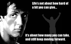 Sylvester Stallone How Hard You Hit Quote