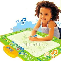 Funny magic water drawing carpet kids play blanket