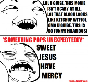 funny, hilarious, movie, scary, stupid, terror, text, true, typography ...