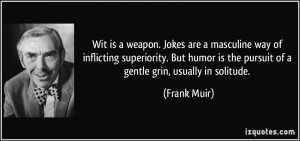 More Frank Muir Quotes