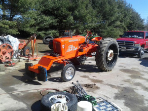 My pulling tractors