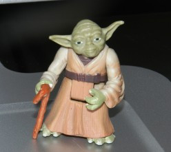 Yoda the Jedi Master: Yoda sits beneath my PC monitor, for times when ...