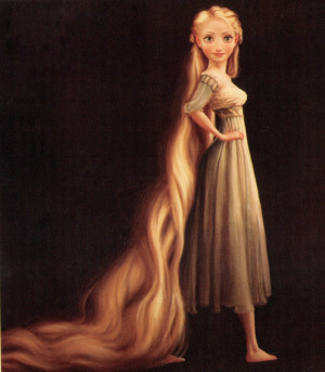 Disney Princess Rapunzel - concept art
