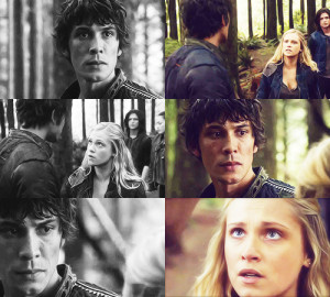 The 100 (TV Show) Bellamy and Clarke