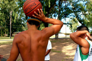 ... sexy, boy, guy, fit, toned, back, Hot, tan, muscle, Basketball