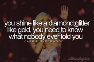 Carrie Underwood Nobody...