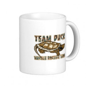Team Duck - Turtle Racing Team Coffee Mug
