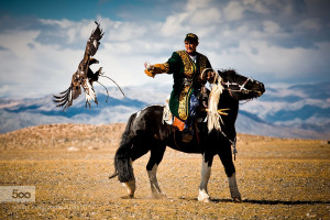 Mongolian Eagle Hunters