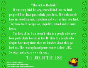 Luck of the Irish | The Grief Toolbox