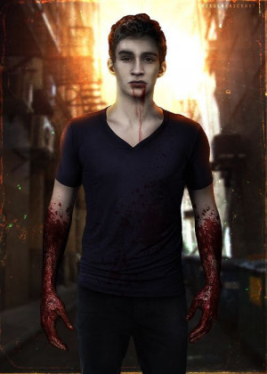 This is so hot. Simon.  Vampire Mojo.
