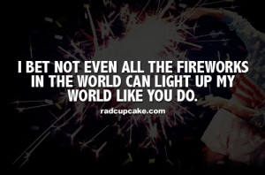 fireworks love quotes