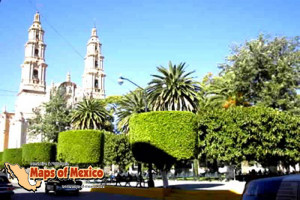 Lagos De Moreno Jalisco Map