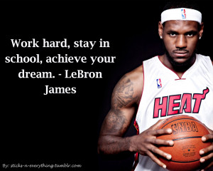 Inspirational Basketball Quotes Lebron James Wallpaper