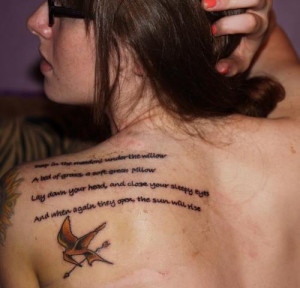 Hunger Games Tattoo Quotes