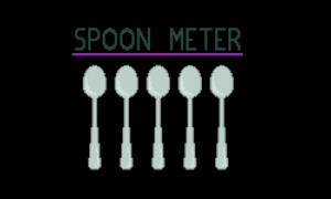 disability gif warning Spoon Theory chronic illness fibromyalgia ...