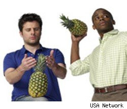 So again, who amongst the 'Psych' crew is the big pineapple fan? Turns ...